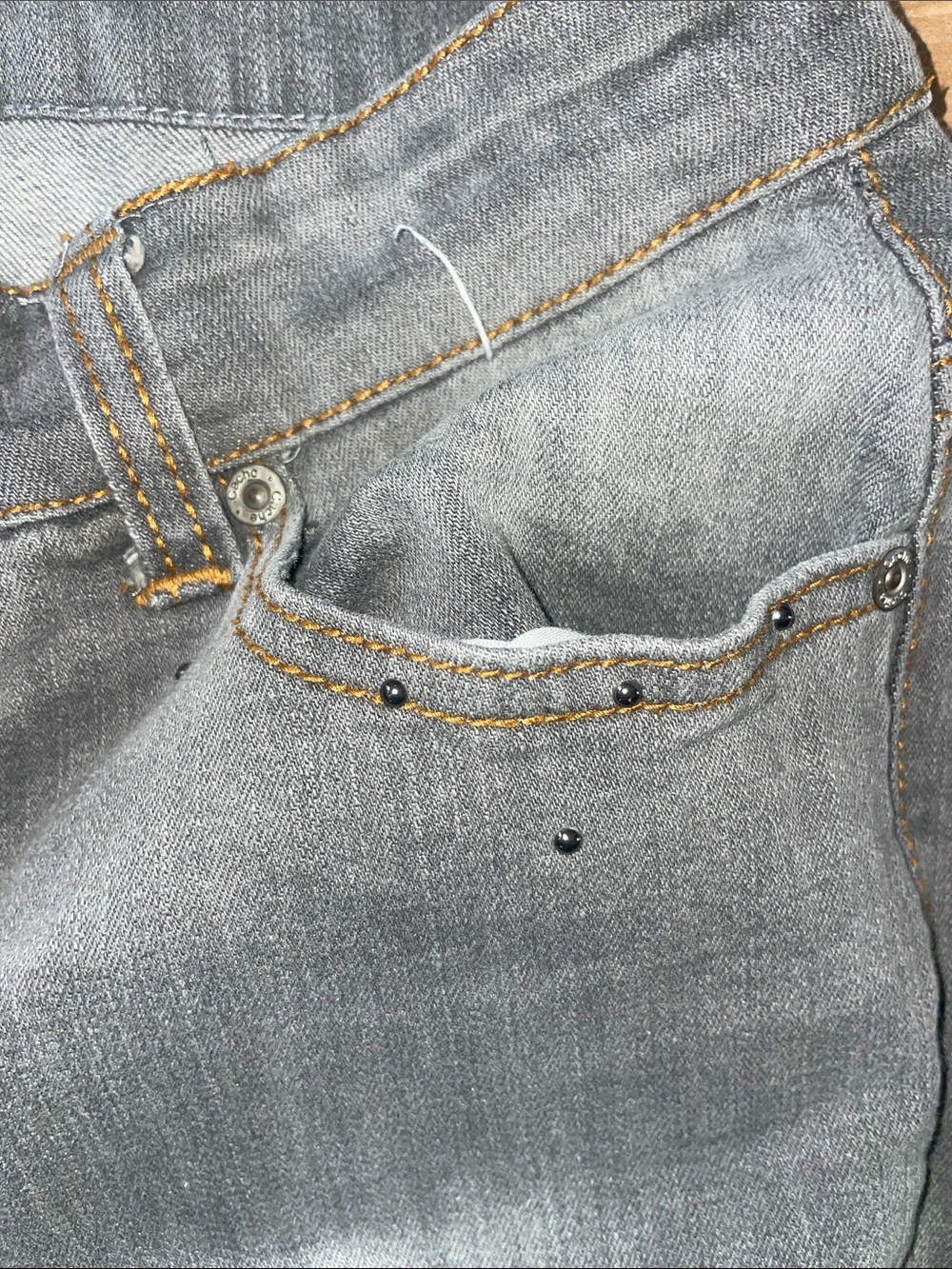 Cache jeans size 6 - Picture 3 of 5